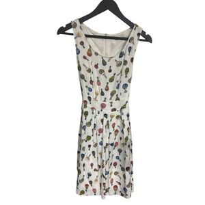 G. Lungta London Hot Air Balloon Print Dress I Size: S